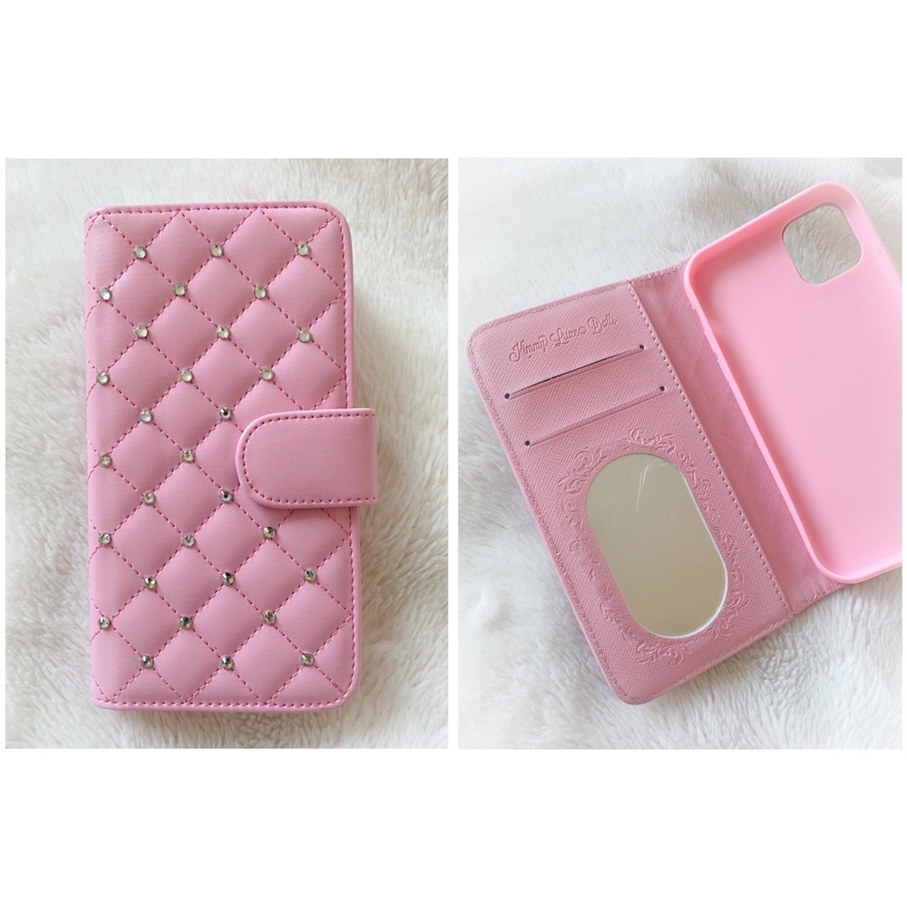Barbie Pink Quilted Wallet Phone Case